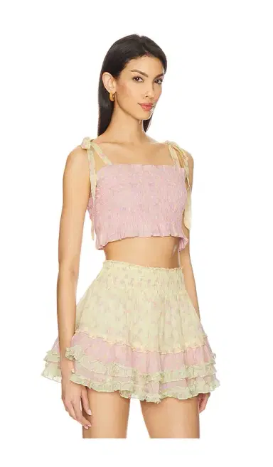 LoveShackFancy Corbin Top | Thumbnail 2 LoveShackFancy Corbin Top | Thumbnail 2