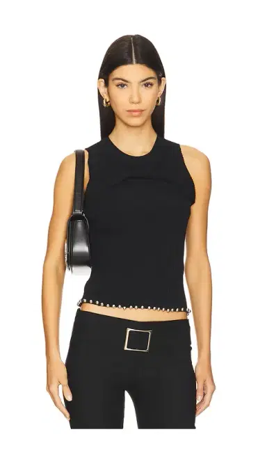 PRIVATE POLICY Twist Front Knit Top | Thumbnail 2 PRIVATE POLICY Twist Front Knit Top | Thumbnail 2