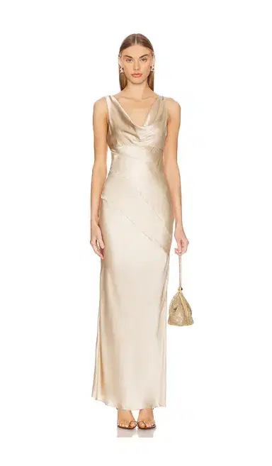 NICHOLAS Sally Cowl Neck Maxi Dress | Thumbnail 2 NICHOLAS Sally Cowl Neck Maxi Dress | Thumbnail 2