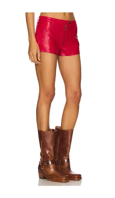 Understated Leather x REVOLVE Perfect Leather Short | Thumbnail 2 Understated Leather x REVOLVE Perfect Leather Short | Thumbnail 2