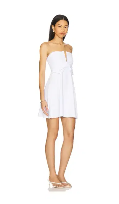 susana monaco V Wire Bow Dress | Thumbnail 2 susana monaco V Wire Bow Dress | Thumbnail 2