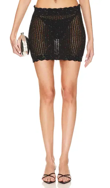 Lovers and Friends Renata Knit Shimmer Skirt | Thumbnail 1 Lovers and Friends Renata Knit Shimmer Skirt | Thumbnail 1