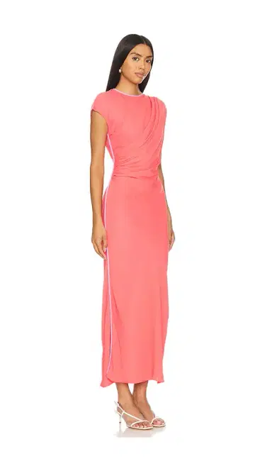 L'Academie Bardot Midi Dress | Thumbnail 2 L'Academie Bardot Midi Dress | Thumbnail 2