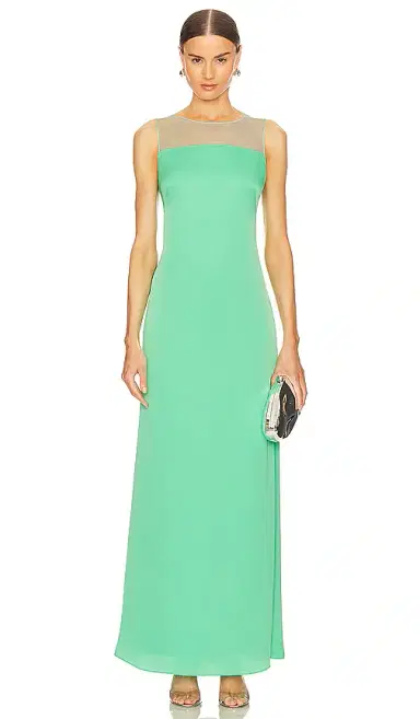 BCBGMAXAZRIA Sleeveless Cut Out Gown | Thumbnail 2 BCBGMAXAZRIA Sleeveless Cut Out Gown | Thumbnail 2