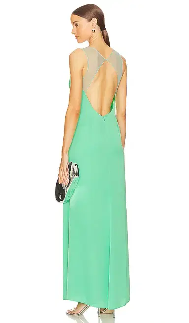 BCBGMAXAZRIA Sleeveless Cut Out Gown | Thumbnail 1 BCBGMAXAZRIA Sleeveless Cut Out Gown | Thumbnail 1