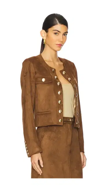 Generation Love Karson Faux Suede Jacket | Thumbnail 2 Generation Love Karson Faux Suede Jacket | Thumbnail 2
