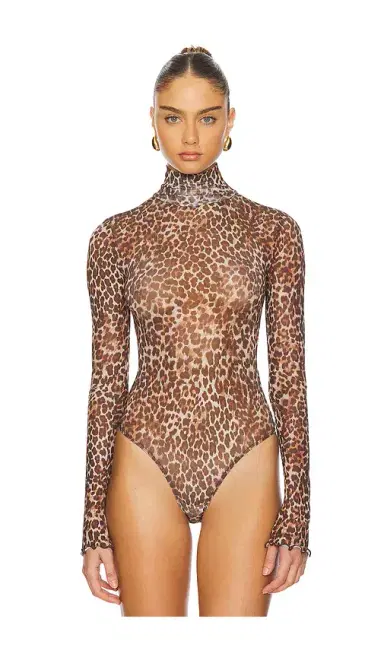 NBD Mira Sheer Bodysuit | Thumbnail 2 NBD Mira Sheer Bodysuit | Thumbnail 2