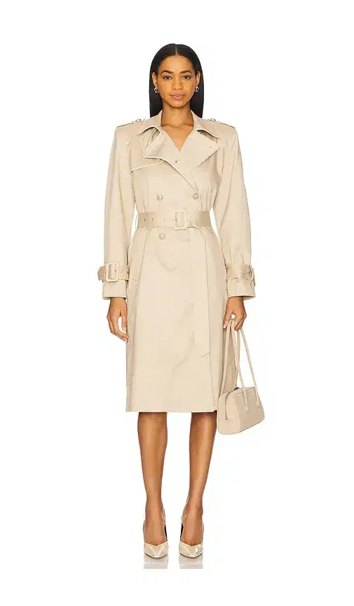 Vanna Pearl Trench Coat Vanna Pearl Trench Coat