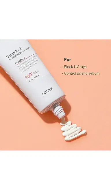 COSRX Vitamin E Vitalizing Sunscreen SPF 50+ | Thumbnail 2 COSRX Vitamin E Vitalizing Sunscreen SPF 50+ | Thumbnail 2