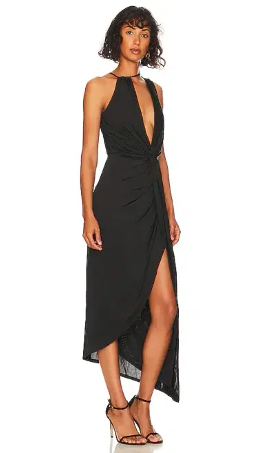 L'Academie Pom Midi Dress | Thumbnail 2 L'Academie Pom Midi Dress | Thumbnail 2