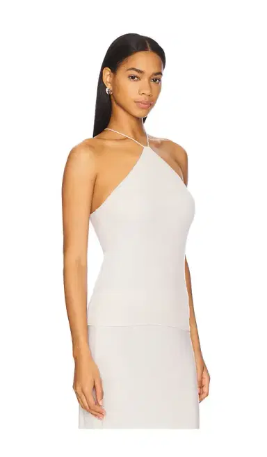 Enza Costa Silk Knit Halter Tank Top | Thumbnail 2 Enza Costa Silk Knit Halter Tank Top | Thumbnail 2