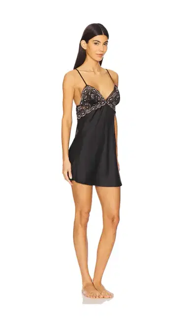 Flora Nikrooz Rosa Charmeuse Chemise | Thumbnail 2 Flora Nikrooz Rosa Charmeuse Chemise | Thumbnail 2