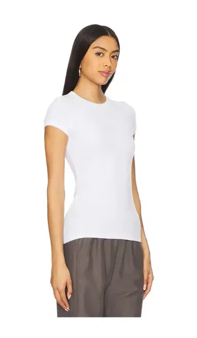 ENZA COSTA Cap Sleeve Crew Tee | Thumbnail 2 ENZA COSTA Cap Sleeve Crew Tee | Thumbnail 2