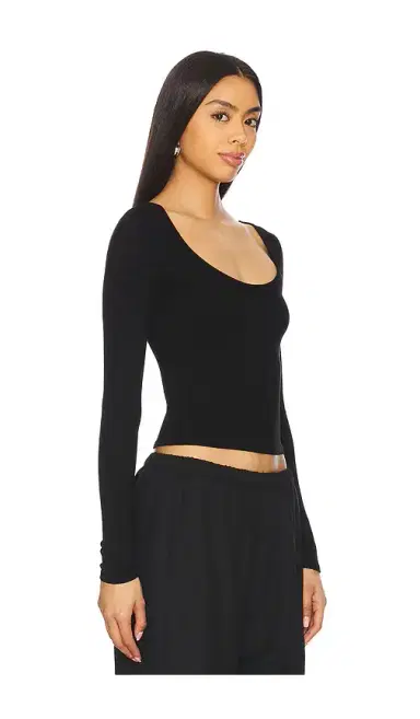 ENZA COSTA Silk Knit Ballet Top | Thumbnail 2 ENZA COSTA Silk Knit Ballet Top | Thumbnail 2