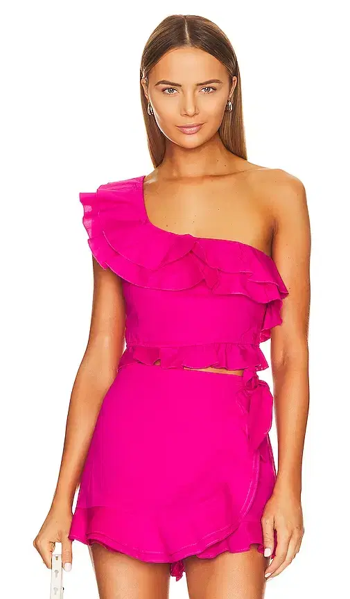 x REVOLVE Leni Ruffle Top x REVOLVE Leni Ruffle Top