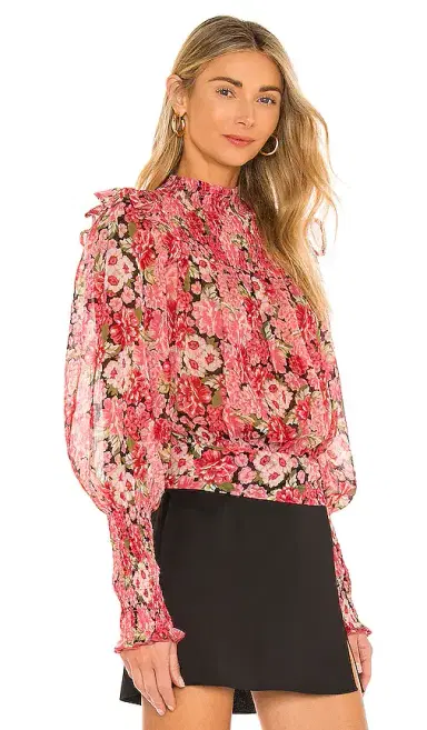 Bardot Remi Floral Blouse | Thumbnail 2 Bardot Remi Floral Blouse | Thumbnail 2