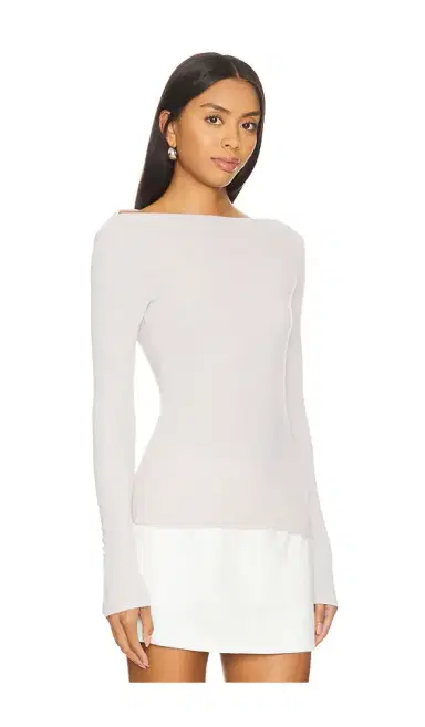 ENZA COSTA Silk Knit Boat Neck | Thumbnail 2 ENZA COSTA Silk Knit Boat Neck | Thumbnail 2