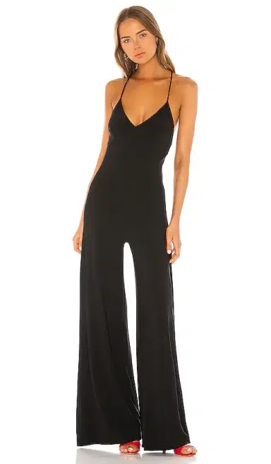 Norma Kamali Low Back Slip Jumpsuit | Thumbnail 2 Norma Kamali Low Back Slip Jumpsuit | Thumbnail 2