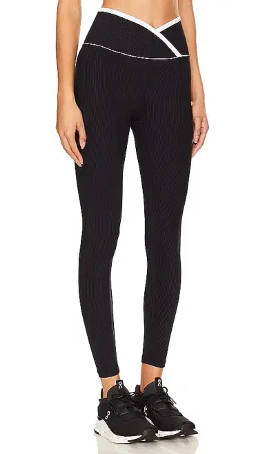 YEAR OF OURS Ribbed Two Tone Veronica Legging | Thumbnail 2 YEAR OF OURS Ribbed Two Tone Veronica Legging | Thumbnail 2