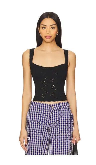 Free People Full Bloom Eyelet Cami | Thumbnail 1 Free People Full Bloom Eyelet Cami | Thumbnail 1