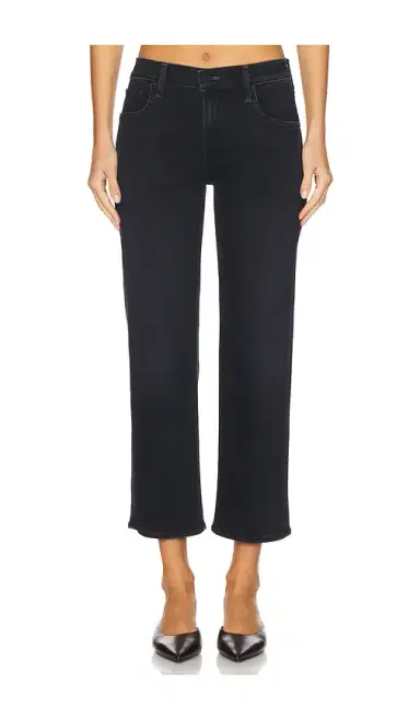 MOTHER Petite Lil' Mid Rise Zip Rambler Jeans | Thumbnail 1 MOTHER Petite Lil' Mid Rise Zip Rambler Jeans | Thumbnail 1
