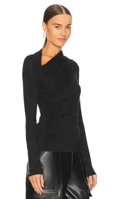 ENZA COSTA Lurex Jersey Slash Top | Thumbnail 2 ENZA COSTA Lurex Jersey Slash Top | Thumbnail 2