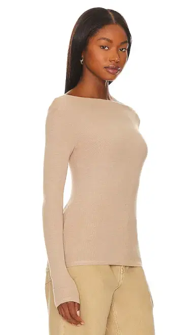 Enza Costa Silk Knit Boat Neck | Thumbnail 2 Enza Costa Silk Knit Boat Neck | Thumbnail 2