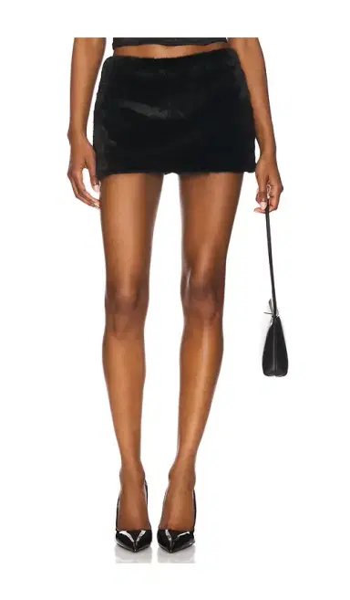 BUCI Faux Fur Fluff Mini Skirt | Thumbnail 1 BUCI Faux Fur Fluff Mini Skirt | Thumbnail 1