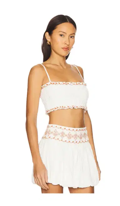 ROCOCO SAND Smocking Bandeau Top | Thumbnail 2 ROCOCO SAND Smocking Bandeau Top | Thumbnail 2