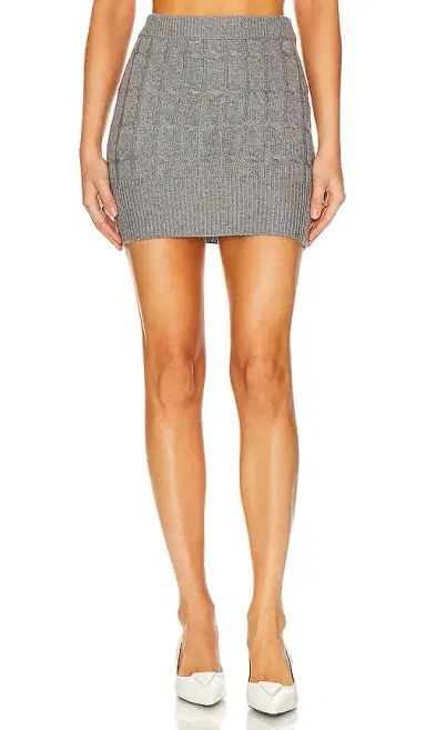 L'Academie Gio Cable Skirt | Thumbnail 1 L'Academie Gio Cable Skirt | Thumbnail 1