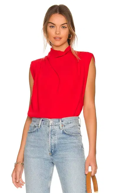 Amanda Uprichard x REVOLVE Sleeveless Fabienne Top | Thumbnail 1 Amanda Uprichard x REVOLVE Sleeveless Fabienne Top | Thumbnail 1