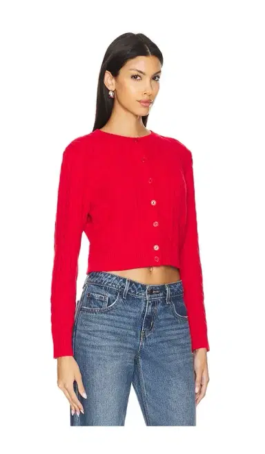 Frankies Bikinis Dudley Cable Knit Cardigan | Thumbnail 2 Frankies Bikinis Dudley Cable Knit Cardigan | Thumbnail 2