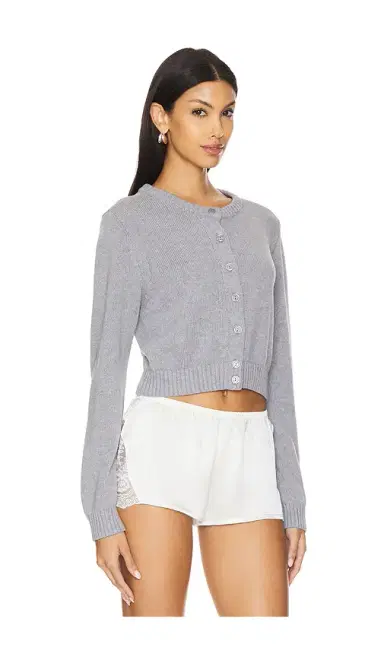 Frankies Bikinis Dudley Cotton Knit Cardigan | Thumbnail 2 Frankies Bikinis Dudley Cotton Knit Cardigan | Thumbnail 2