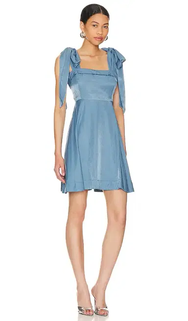 BCBGeneration Tie Strap Skater Dress | Thumbnail 2 BCBGeneration Tie Strap Skater Dress | Thumbnail 2