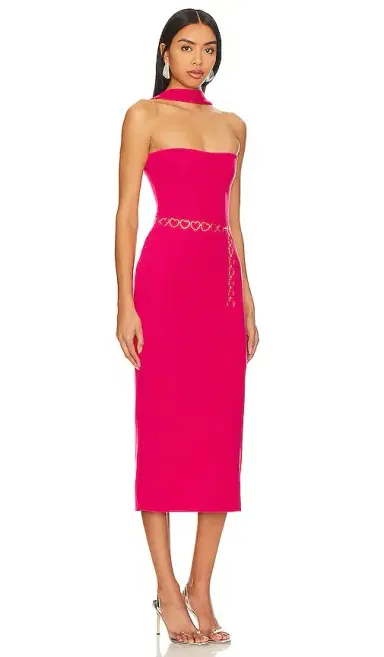 Lovers and Friends Dominique Midi Dress | Thumbnail 2 Lovers and Friends Dominique Midi Dress | Thumbnail 2
