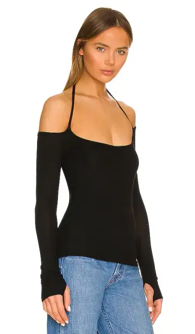 Michael Lauren Dave Halter Neck Top | Thumbnail 2 Michael Lauren Dave Halter Neck Top | Thumbnail 2