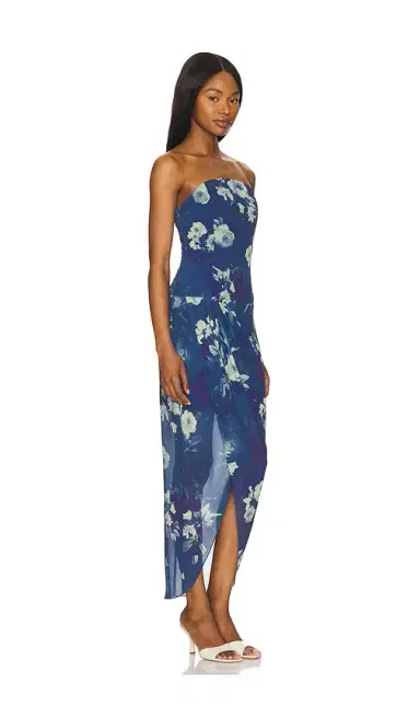 Amanda Uprichard Lotus Dress | Thumbnail 2 Amanda Uprichard Lotus Dress | Thumbnail 2