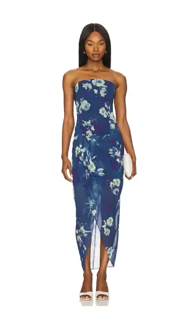 Amanda Uprichard Lotus Dress | Thumbnail 1 Amanda Uprichard Lotus Dress | Thumbnail 1