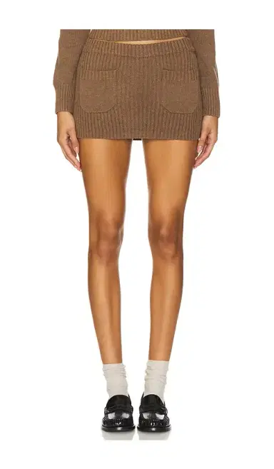 Frankies Bikinis Ashton Cotton Knit Skort | Thumbnail 1 Frankies Bikinis Ashton Cotton Knit Skort | Thumbnail 1