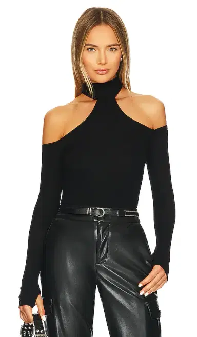Michael Lauren Levon Mock Neck Top | Thumbnail 1 Michael Lauren Levon Mock Neck Top | Thumbnail 1