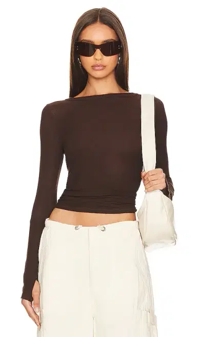 Michael Lauren Sorento Snap Cuff Top | Thumbnail 1 Michael Lauren Sorento Snap Cuff Top | Thumbnail 1