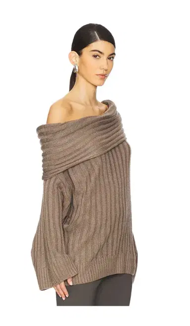 WeWoreWhat Oversized Off Shoulder Sweater | Thumbnail 2 WeWoreWhat Oversized Off Shoulder Sweater | Thumbnail 2
