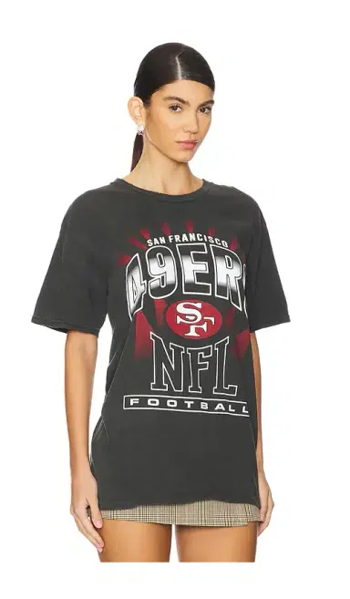 Junk Food 49ers Chrome Vintage Tee | Thumbnail 2 Junk Food 49ers Chrome Vintage Tee | Thumbnail 2