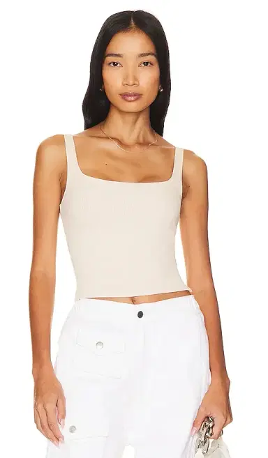 LNA Scoop Ribbed Tank | Thumbnail 1 LNA Scoop Ribbed Tank | Thumbnail 1