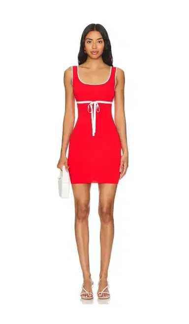 Amanda Uprichard Lucy Knit Mini Dress | Thumbnail 1 Amanda Uprichard Lucy Knit Mini Dress | Thumbnail 1