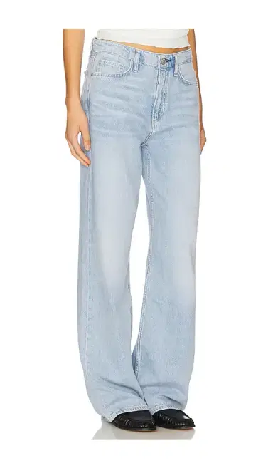 Rag & Bone Featherweight Logan Mid Rise Wide Leg Jeans | Thumbnail 2 Rag & Bone Featherweight Logan Mid Rise Wide Leg Jeans | Thumbnail 2