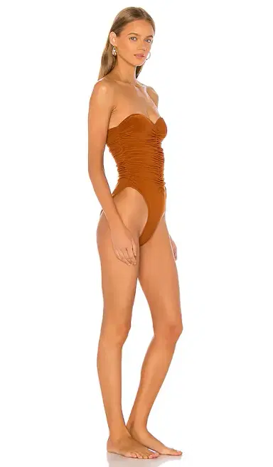 Norma Kamali Slinky Marissa One Piece | Thumbnail 2 Norma Kamali Slinky Marissa One Piece | Thumbnail 2