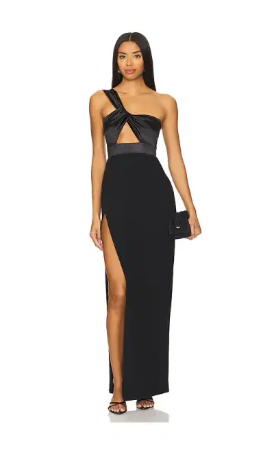 Nookie Renaissance One Shoulder Maxi Dress | Thumbnail 1 Nookie Renaissance One Shoulder Maxi Dress | Thumbnail 1
