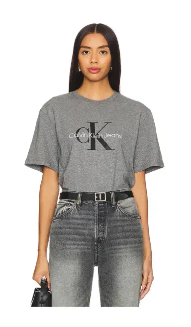 Calvin Klein Short Sleeve Hero Monologo Tee | Thumbnail 1 Calvin Klein Short Sleeve Hero Monologo Tee | Thumbnail 1