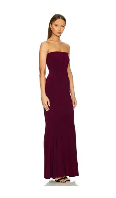 Norma Kamali x REVOLVE Strapless Fishtail Gown | Thumbnail 2 Norma Kamali x REVOLVE Strapless Fishtail Gown | Thumbnail 2